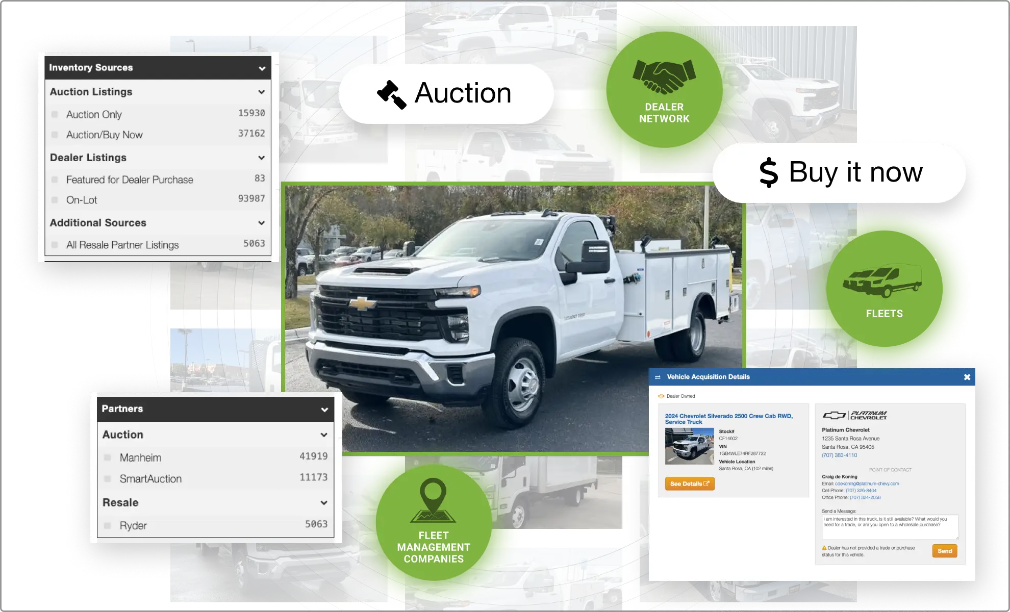 Vehicle Acquisition Search Tool